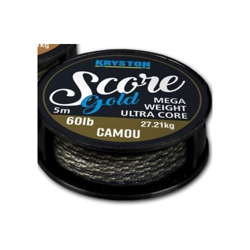 *KRYSTON SCORE GOLD LEADCORE 60LB CAMOU