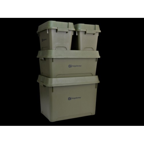 RIDGEMONKEY ARMOURY STACKABLE STORAGE BOX  NEW