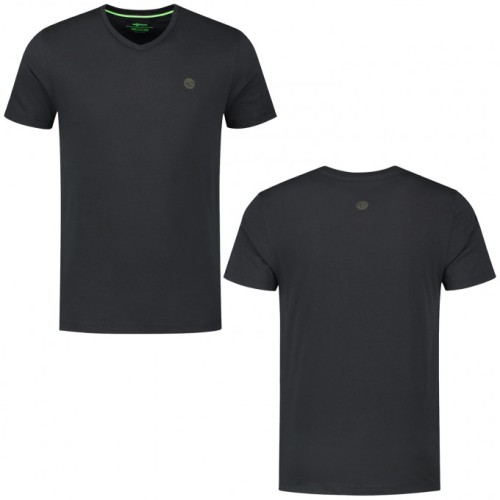 KORDA KORE V NECK TEE BLACK T-SHIRT