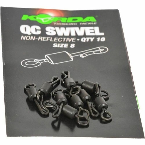 KORDA QUICK CHANGE SWIVEL SIZE 8