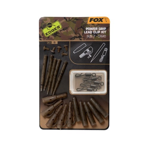 FOX EDGES CAMO POWER GRIP LEAD CLIP KIT