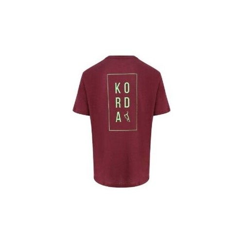 KORDA LE LOYAL TEE BURGUNDY  