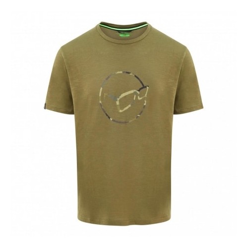 KORDA LE DISTRESSED LOGO TEE OLIVE  