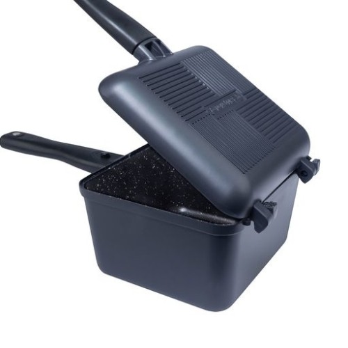 RIDGEMONKEY CONNECT DEEP PAN & GRIDDLE XL GRANITE EDITION