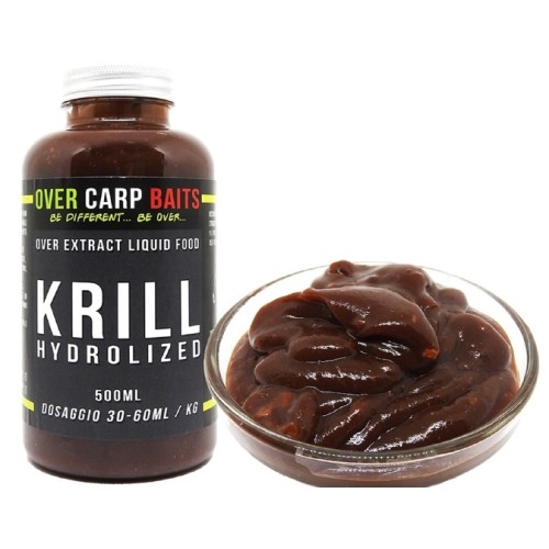 OVER CARP BAITS LIQUID KRILL HYDROLIZED