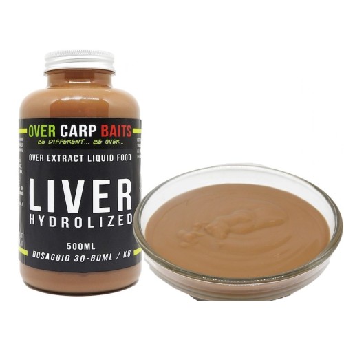 OVER CARP BAITS LIQUID LIVER HYDROLIZED