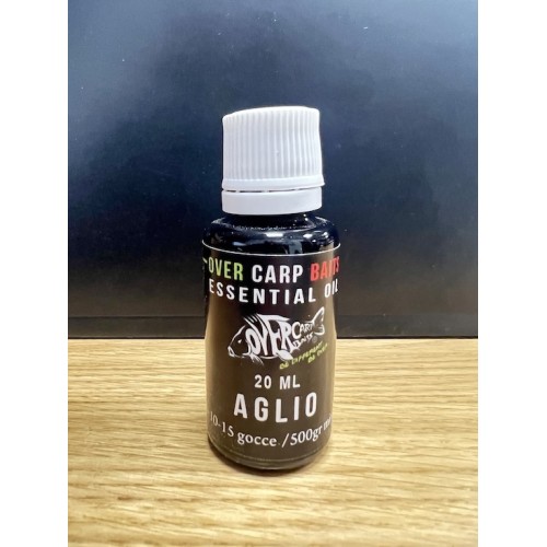 OVER CARP BAITS OLIO ESSENZIALE ALL'AGLIO 20 ML