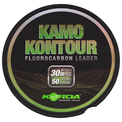 KORDA KAMO KONTOUR FLUOROCARBON LEADER 0.60 MM. 50 MT.