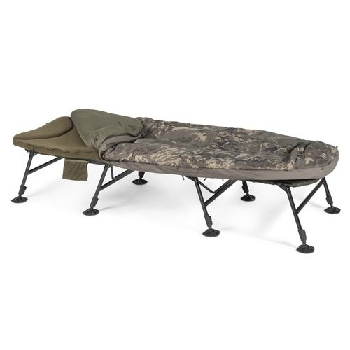 NASH INDULGENCE HD40 8 GAMBE CAMO CON SACCO A PELO 4 STAGIONI   