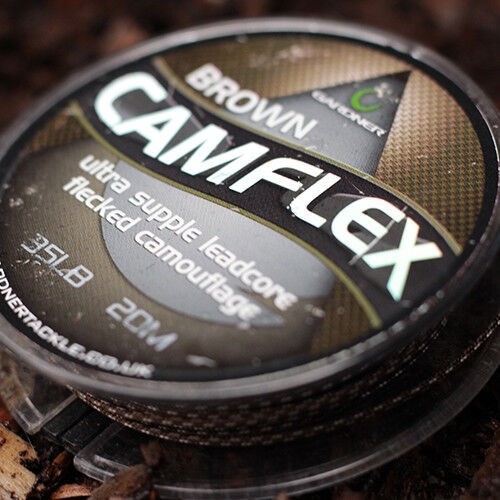 *GARDNER CAMFLEX LEADCORE 20 MT BROWN