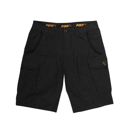 FOX COLLECTION COMBAT SHORTS BLACK/ORANGE  ULTIMA TAGLIA S