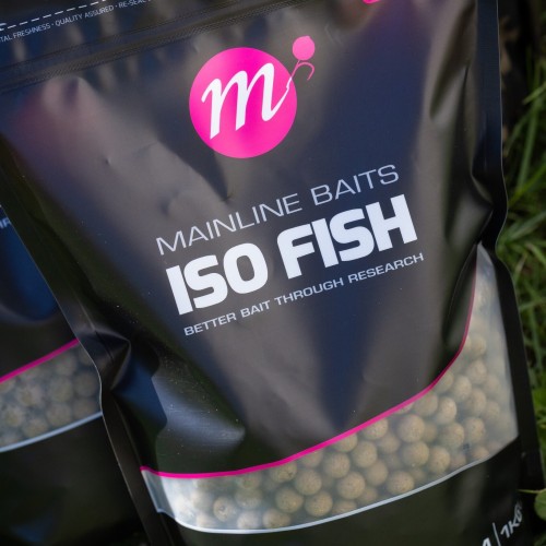 MAINLINE SHELF LIFE ISO FISH BOILES 1 KG   NEW