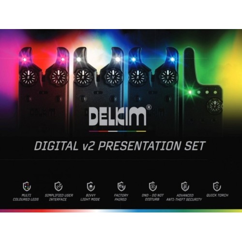 DELKIM V2 PRESENTATION SET 3+1 + 3 SNAG BARS   NEW 25