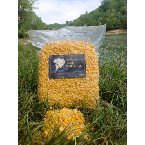 HUNGRY CARP PARTICLES MAIS GIALLO 1 / 5 KG.