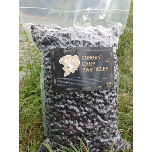 HUNGRY CARP PARTICLES BLACK TIGER COTTE NATURALI 1 / 5 KG.