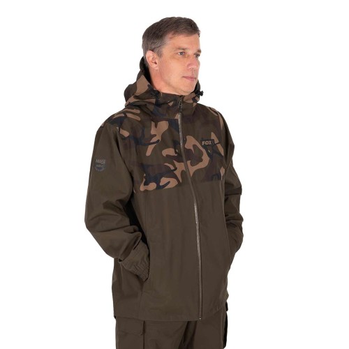 FOX RS25K JACKET KHAKI/CAMO STANDARD   NEW